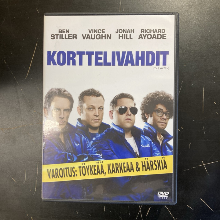 Korttelivahdit DVD (M-/M-) -komedia-